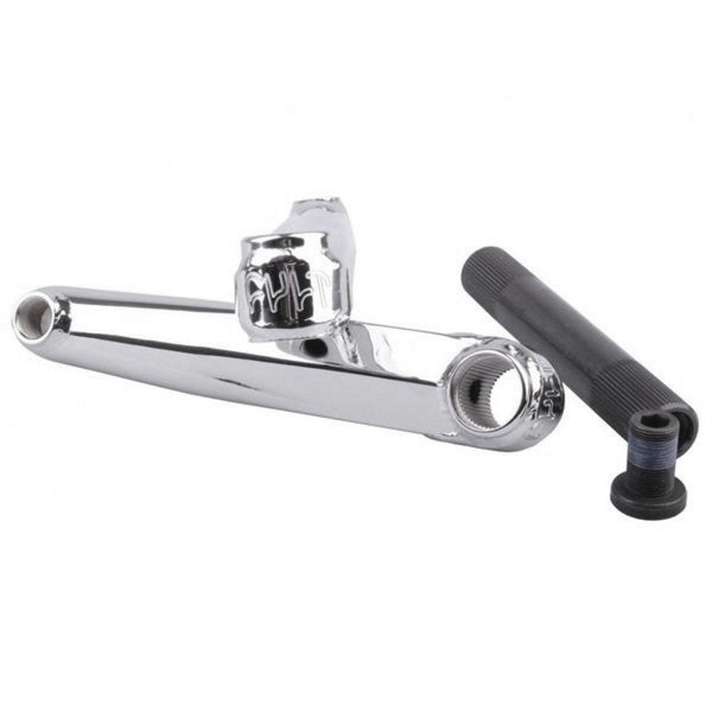 Cult 22mm Hawk V2 Cranks - Chrome at 159.99. Quality Cranks from Waller BMX.