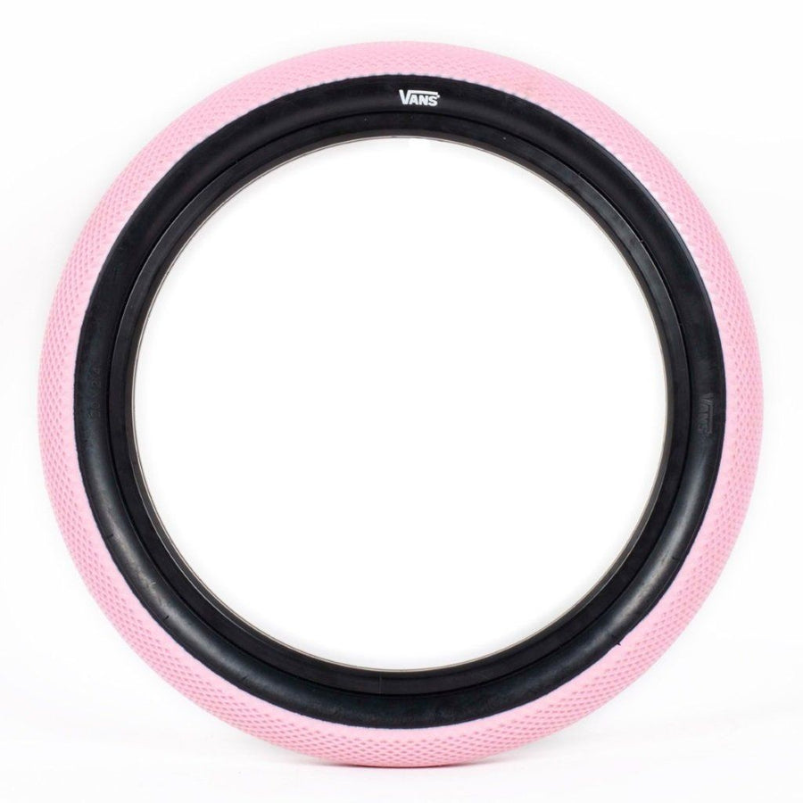 Cult 18" Vans Tyre - Rose Pink With Black Sidewall 2.30"