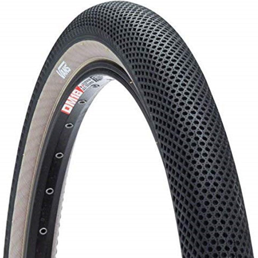 Cult 26" Vans Tyre - Black With Skin Sidewall 2.10"