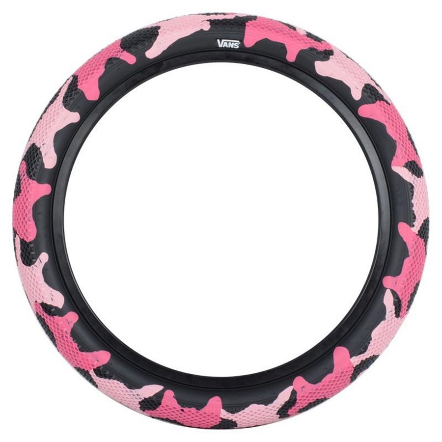 Cult 18" Vans Tyre - Pink Camo With Black Sidewall 2.30"