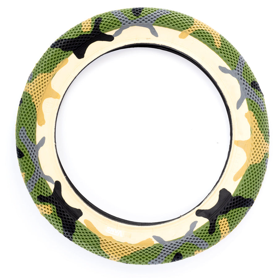 Cult 26" Vans Tyre - Camo With Skin Sidewall 2.10" | BMX