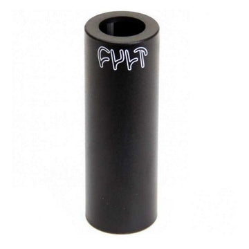 Cult Butter 115mm Plastic Peg Sleeve - Black 14mm at . Quality Pegs from Waller BMX.