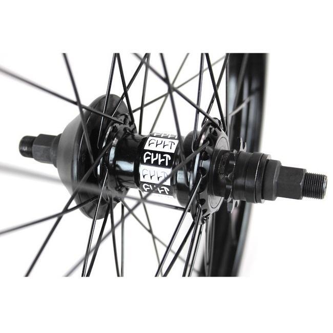 Cult Crew SDS Cassette Match Rear Wheel With NDS Guard - Black 9 Tooth at . Quality Rear Wheels from Waller BMX.