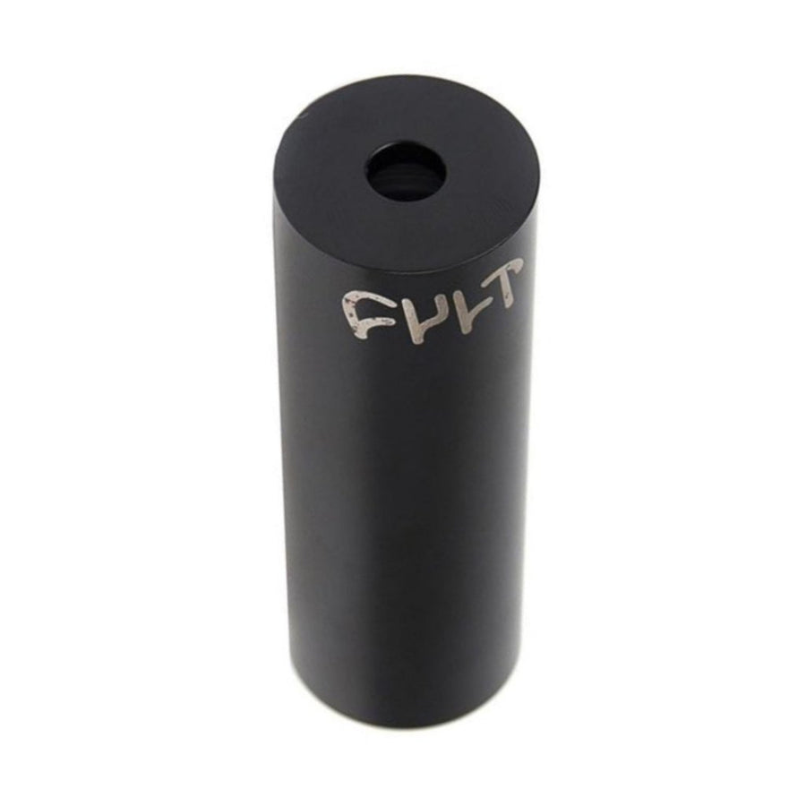 Cult Doomsday 115mm Peg (Each) - Black 14mm at . Quality Pegs from Waller BMX.