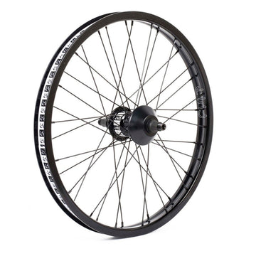 Cult LHD Crew Freecoaster Match Wheel With NDS Guard - Black 9 Tooth at . Quality Rear Wheels from Waller BMX.