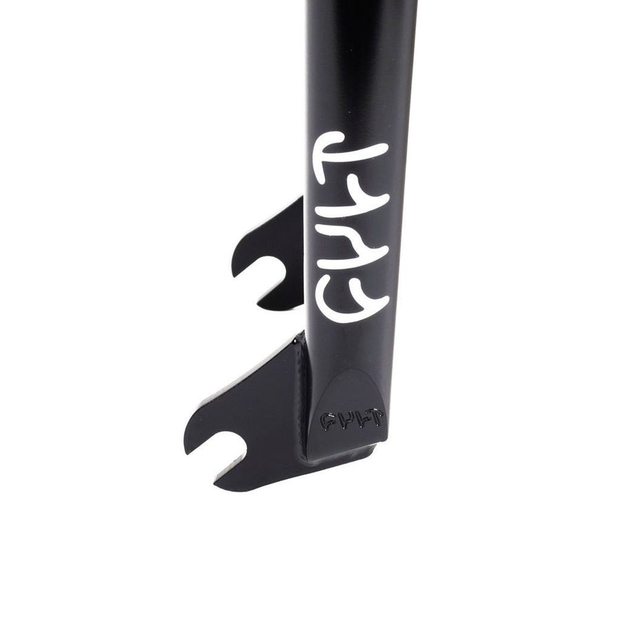 Cult Race Fork - Black 10mm (3/8") at . Quality Forks from Waller BMX.