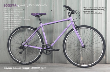 Fairdale Lookfar Nora Vasconcellos Bike 2022 - Matte Lavender