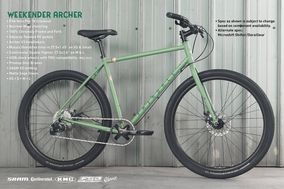 Fairdale Weekend Archer Bike 2022 - Sage Green
