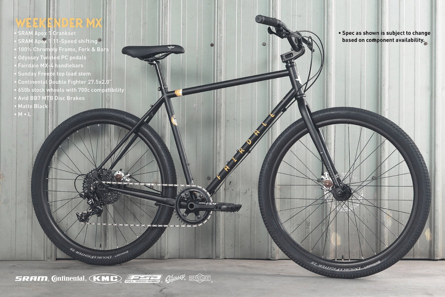 Fairdale Weekender Nomad MX Bike 2022 - Matte Black