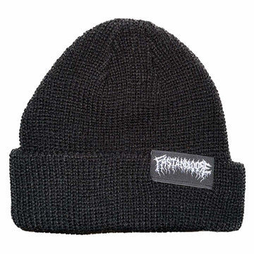 Fast And Loose Tag Beanie - Black