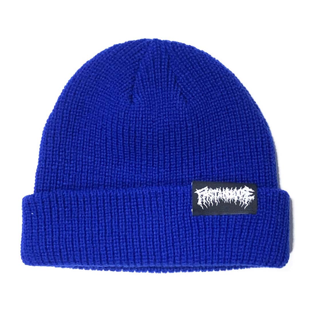 Fast And Loose Tag Beanie - Blue - Waller BMX