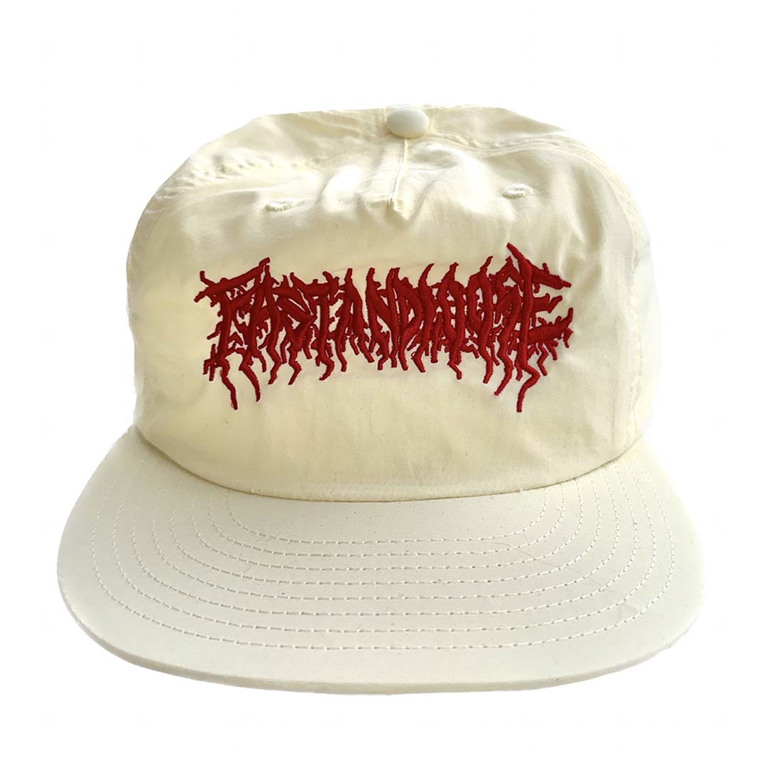 Fast And Loose Metal Surfer Cap - Cream