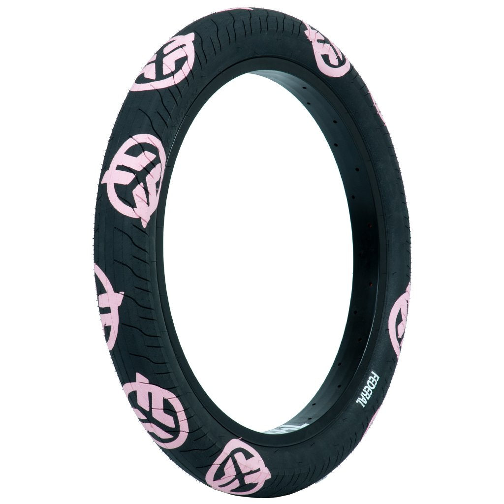 Federal Command LP Tyre - Black With Pink Logos 2.40"