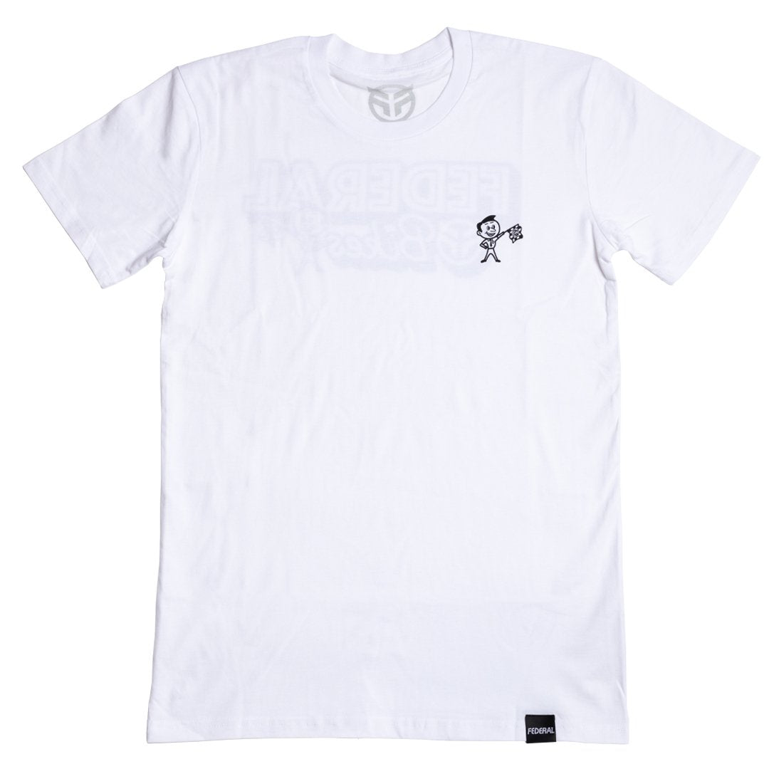 Federal Racer T-Shirt - White - Waller BMX