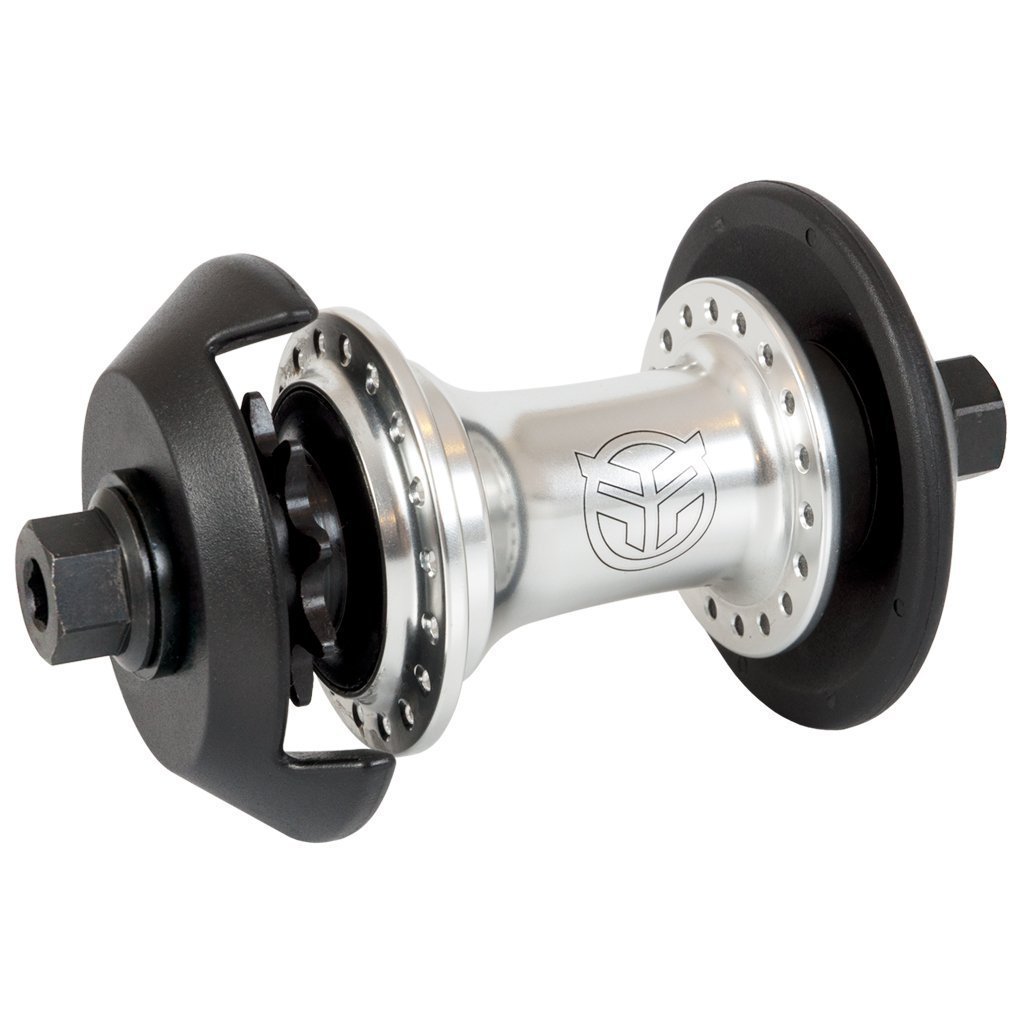 Federal LHD Stance 14mm Female Bolt Cassette Hub With Guards - Polished 9 Tooth at . Quality Hubs from Waller BMX.