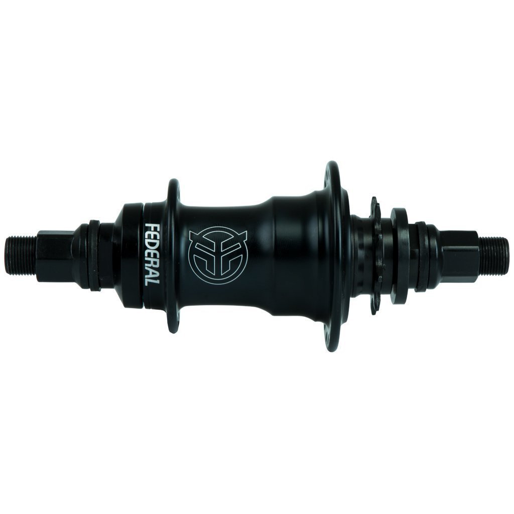 Federal RHD Motion Freecoaster Hub With Guards - Matt Black 9 Tooth at . Quality Hubs from Waller BMX.