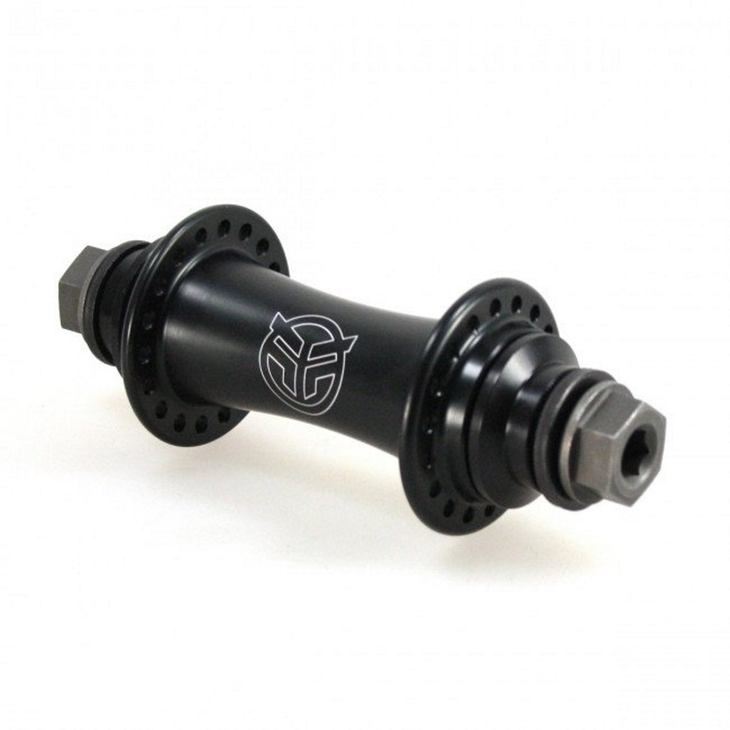 Federal Stance Front Hub With Hubguards - Matt Black 10mm at . Quality Hubs from Waller BMX.