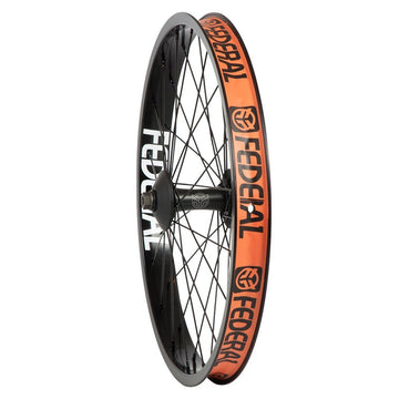 Federal Stance Front Wheel With Guards And Butted Spokes - Black 10mm at . Quality Front Wheels from Waller BMX.