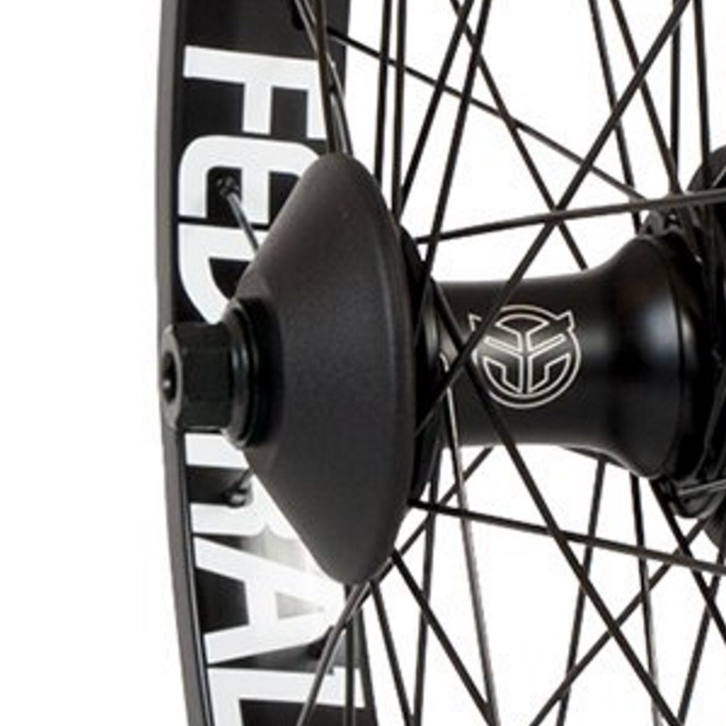 Federal LHD Female Stance Cassette Rear Wheel With Guards - Black