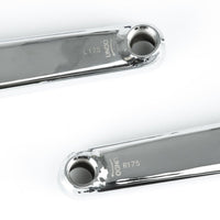 Federal Vice 2 24mm Cranks - Chrome at 150.99. Quality Cranks from Waller BMX.