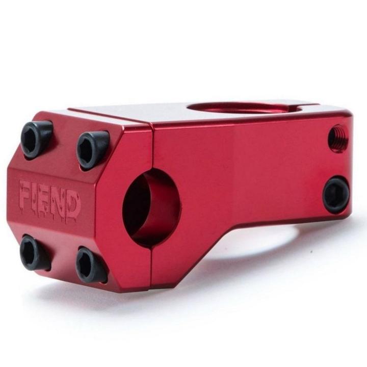 Fiend Reynolds V3 Stem - Matt Red 48mm Reach - Waller BMX