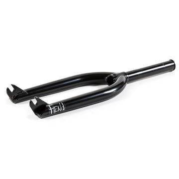Fiend Invest Fork - ED Black 10mm (3/8") at . Quality Forks from Waller BMX.