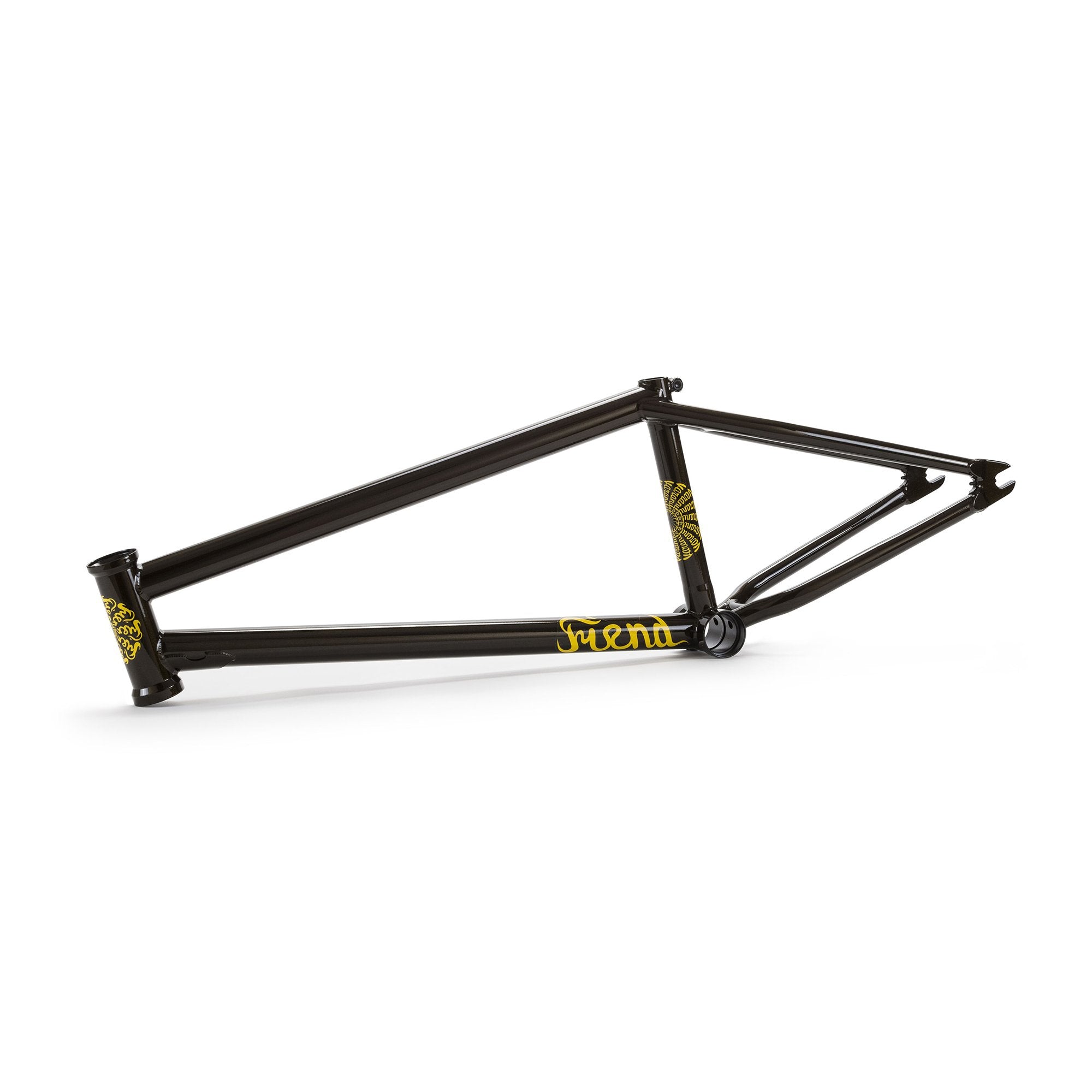 BMXフレーム　FIEND VARANYAC TT21 Fiend Varanyak V2 Brakeless Frame - Gold Dusted Black | Waller BMX