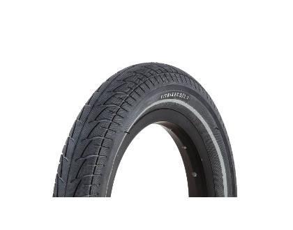 Fit Bike Co 12" Tyre With Black Night Vision Strip at . Quality Tyres from Waller BMX.