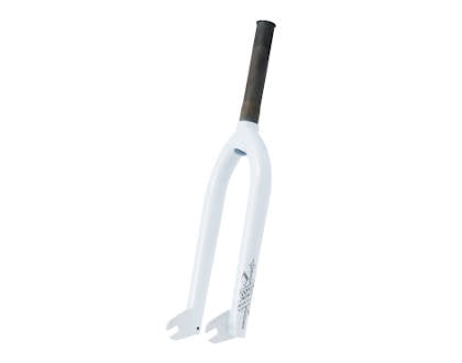 United Supreme V2 BMX Forks - White - Waller BMX