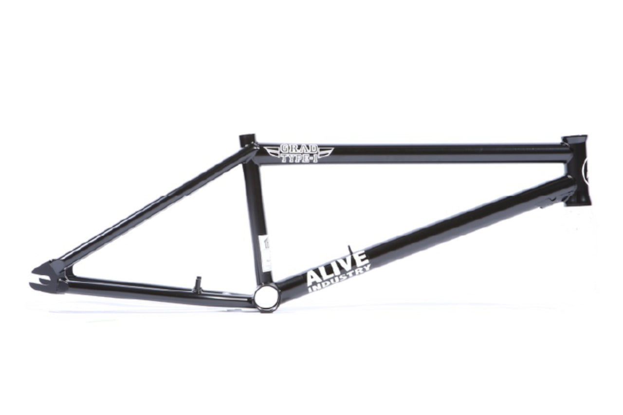 Alive Grad Frame Type 1 Welded Brake Mounts - ED Black - Waller BMX