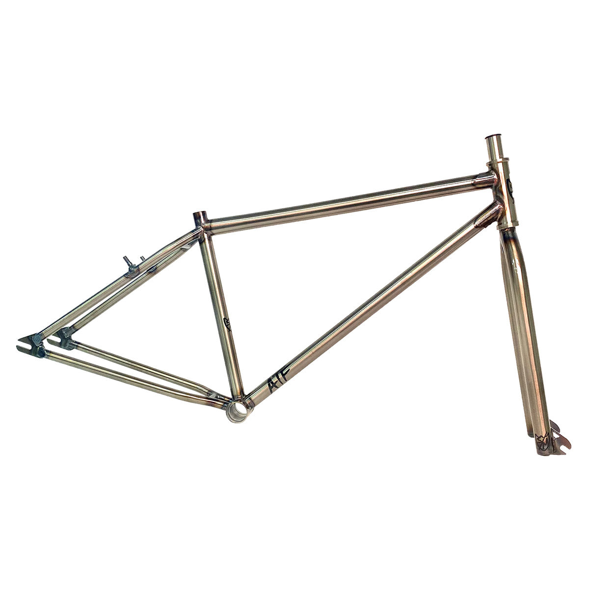 S&M ATF Frame and Fork Kit 29" Gloss Clear - Waller BMX