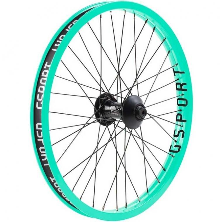 G-Sport Elite V2 Front Wheel Toothpaste at . Quality Front Wheels from Waller BMX.