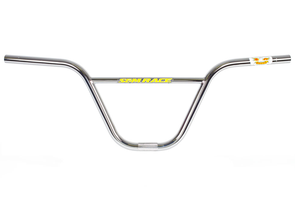 S&M Race XLT 9" BMX Bars - Chrome - Waller BMX