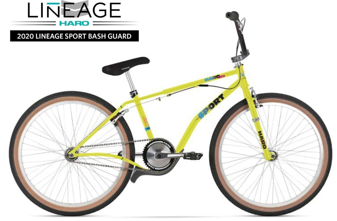 Haro Lineage Sport Bash Guard 26" BMX Bike 2020 at . Quality 26" BMX Bike from Waller BMX.