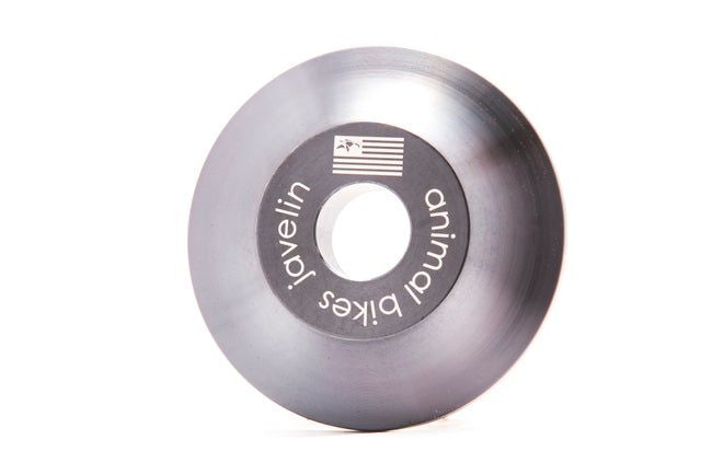 Animal Javelin Steel Front Hub Guard Black - Waller BMX