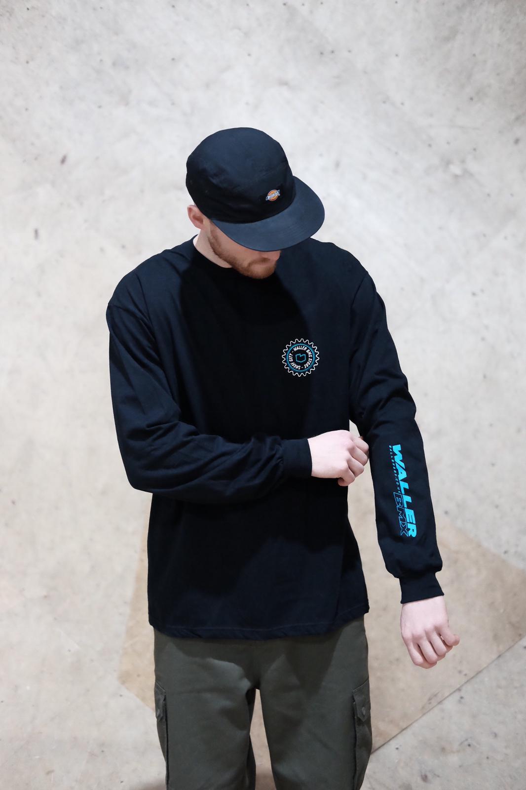 Waller BMX Long Boi Long Sleeve T-Shirt - Black - Waller BMX