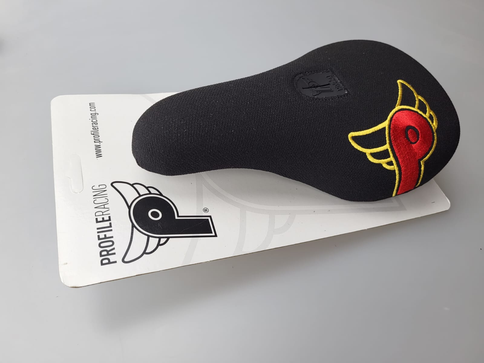 Profile Chris Childs Limited Edition Red/Yellow Logo Seat - Waller BMX