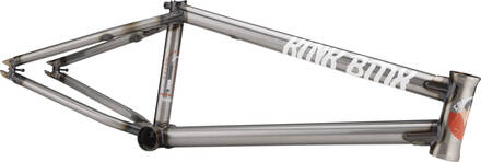 Kink Contender II Frame - Gloss Polished Raw - Waller BMX