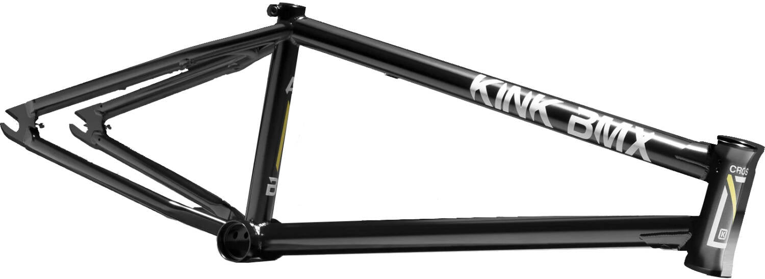 Kink Crosscut Frame - ED Black - Waller BMX