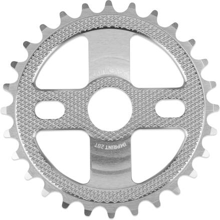 Kink Imprint Sprocket - Silver - Waller BMX