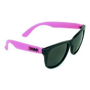 Kink Sunglasses - Black With Pink Arms at . Quality Sunglasses from Waller BMX.