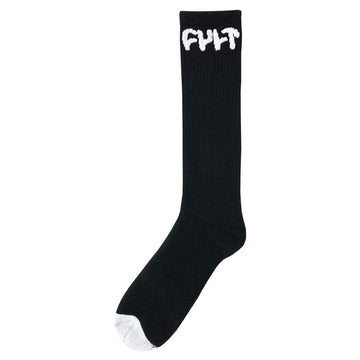 Cult Logo Long Socks - Black