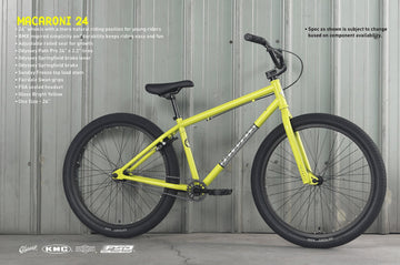Fairdale Macaroni 24" Bike 2022 - Gloss Bright Yellow