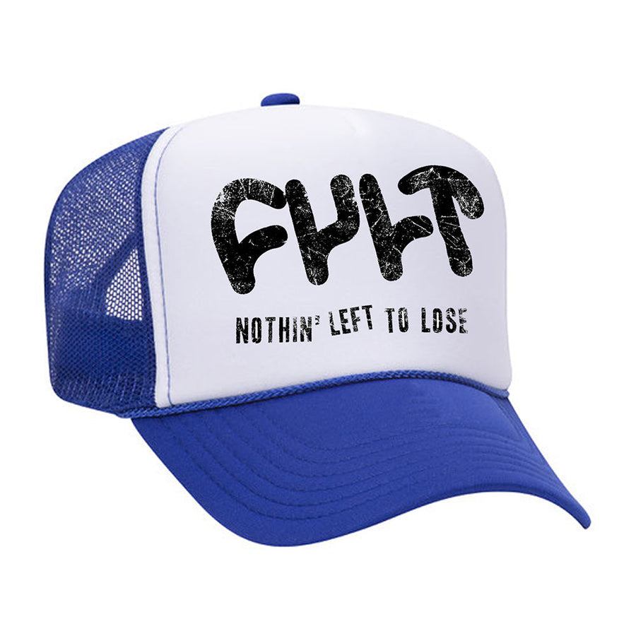 Cult Nothin' Left Cap - Blue | BMX