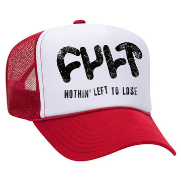 Cult Nothin' Left Cap - Red | BMX