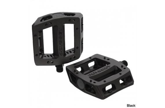 Odyssey Trailmix Alloy Sealed Pedals Black at . Quality Pedals from Waller BMX.