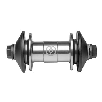 Primo Balance Front Hub - Polished 10mm (3/8") at . Quality Hubs from Waller BMX.