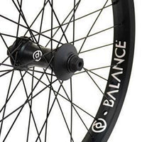Primo Balance V2 N4 Flangeless V2 Front Wheel - Black 10mm (3/8") at . Quality Front Wheels from Waller BMX.