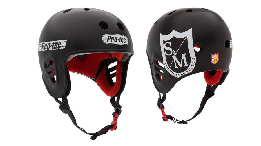 Pro-Tec X S&M Bikes Full Cut Certified Helmet at 44.99. Quality Helmets from Waller BMX.