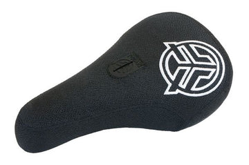 Federal Mid Pivotal Logo Seat - Black With Raised White Embroidery